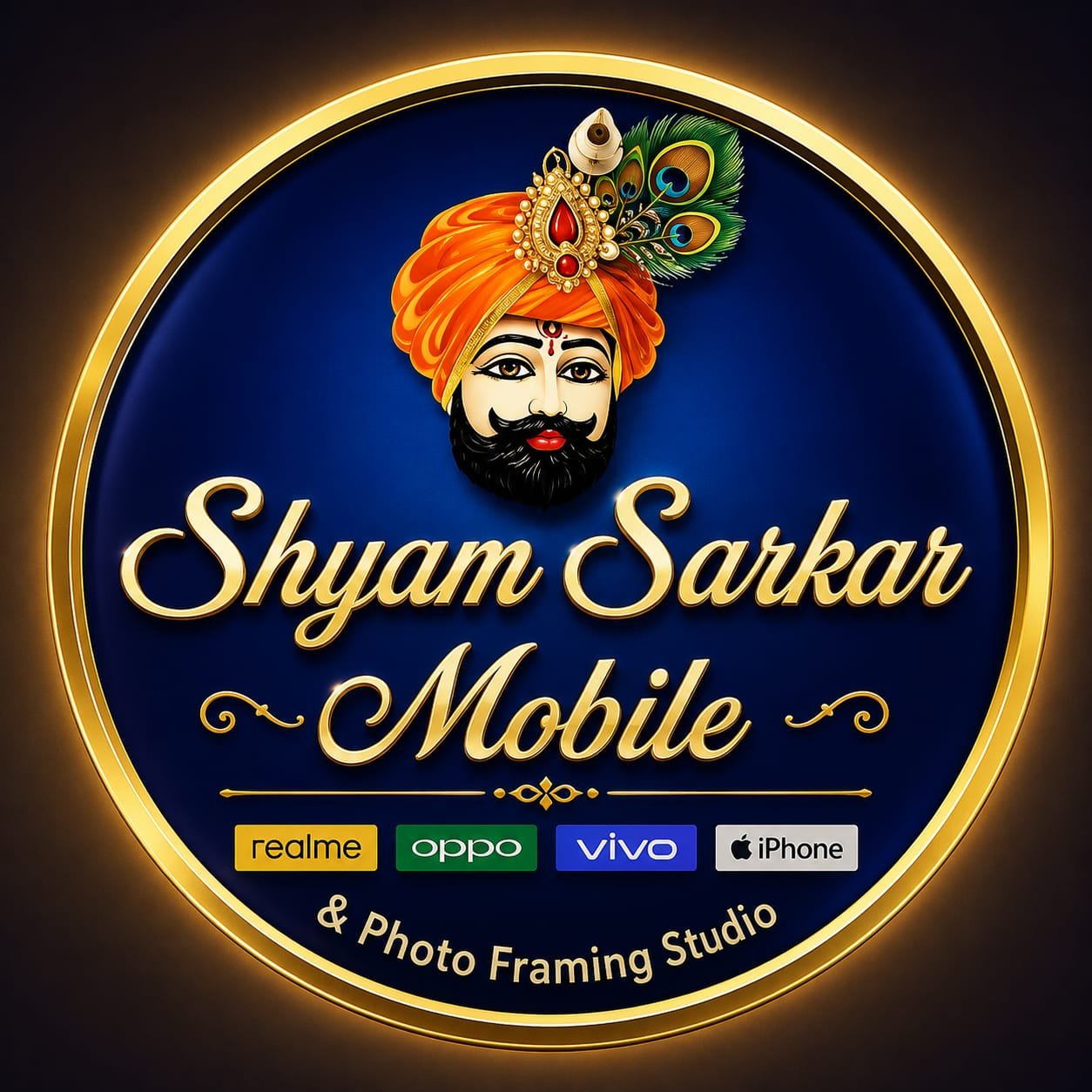 Shyam Sarkar Mobile - Photo Framing Studio Logo